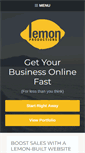 Mobile Screenshot of lemonproductions.ca